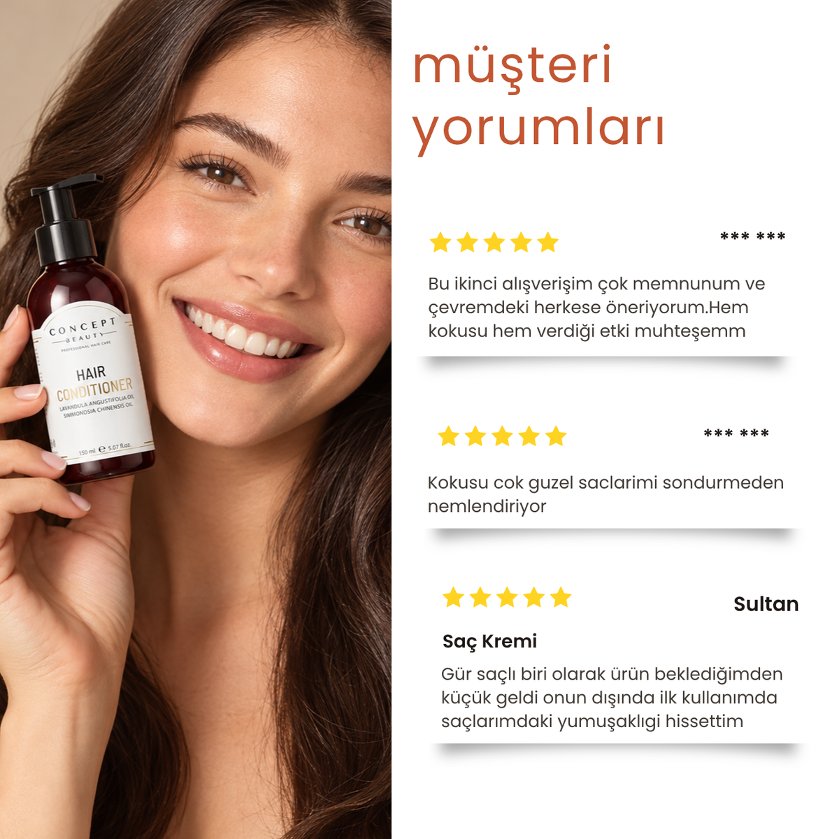 Concept Beauty Saç Bakım Kremi