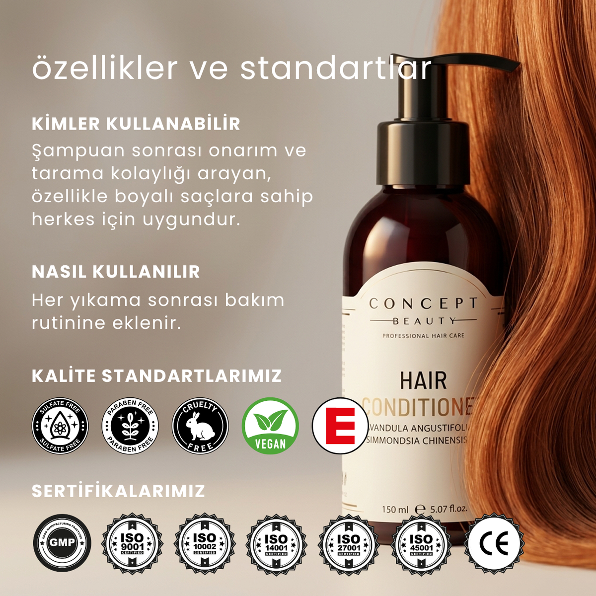 Concept Beauty Saç Bakım Kremi
