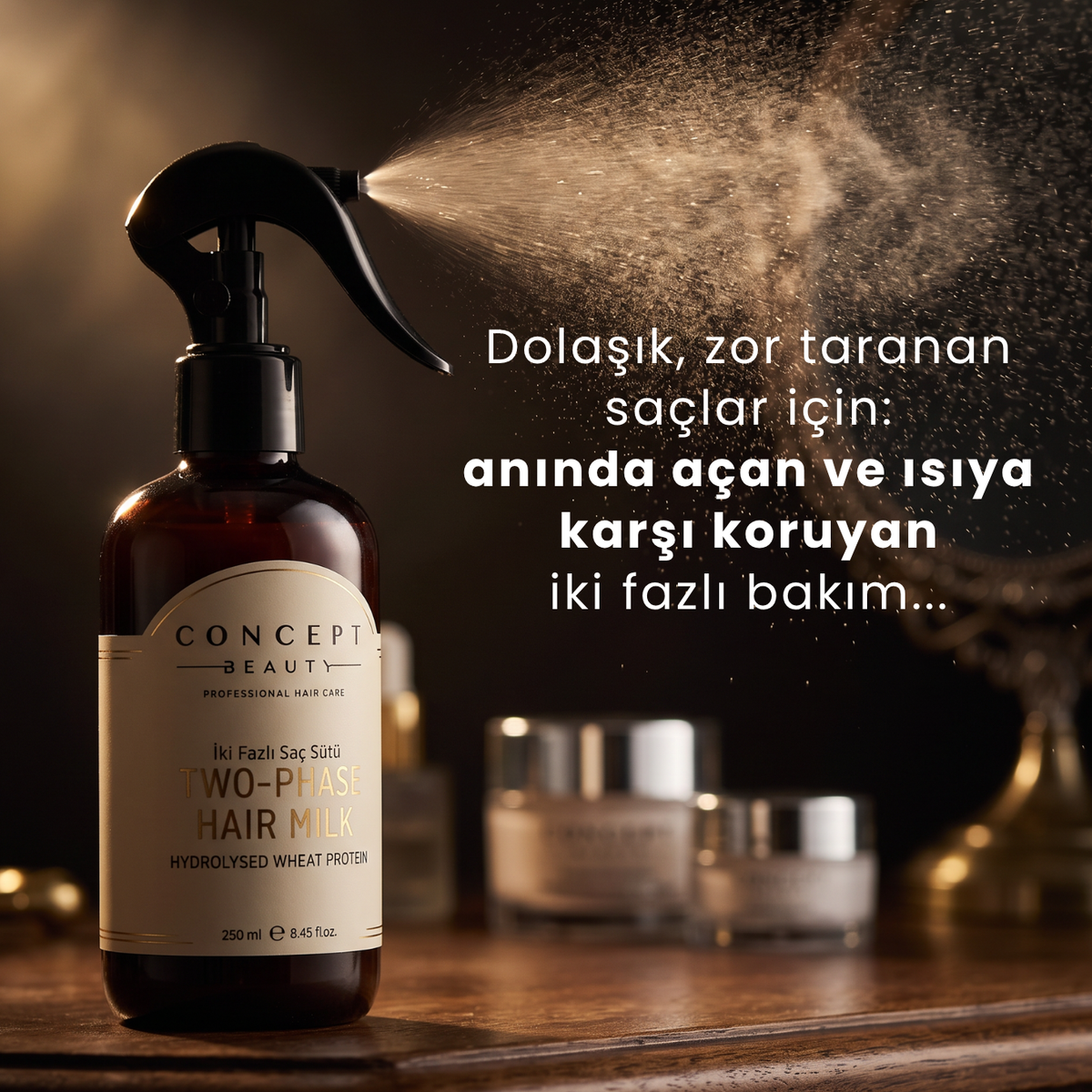 İki Fazlı Saç Sütü