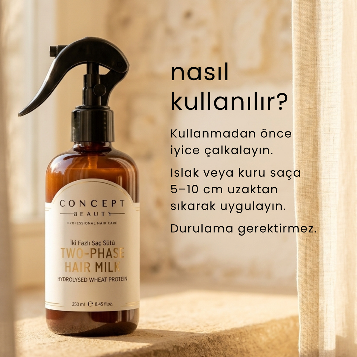 İki Fazlı Saç Sütü