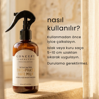 İki Fazlı Saç Sütü