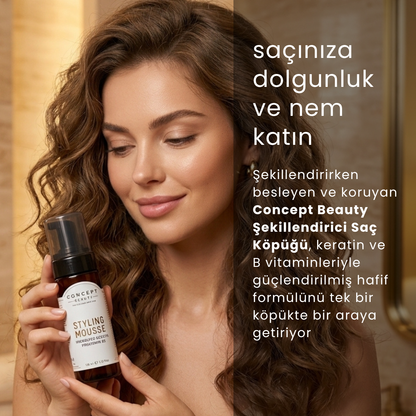 Şekillendirici Saç Köpüğü