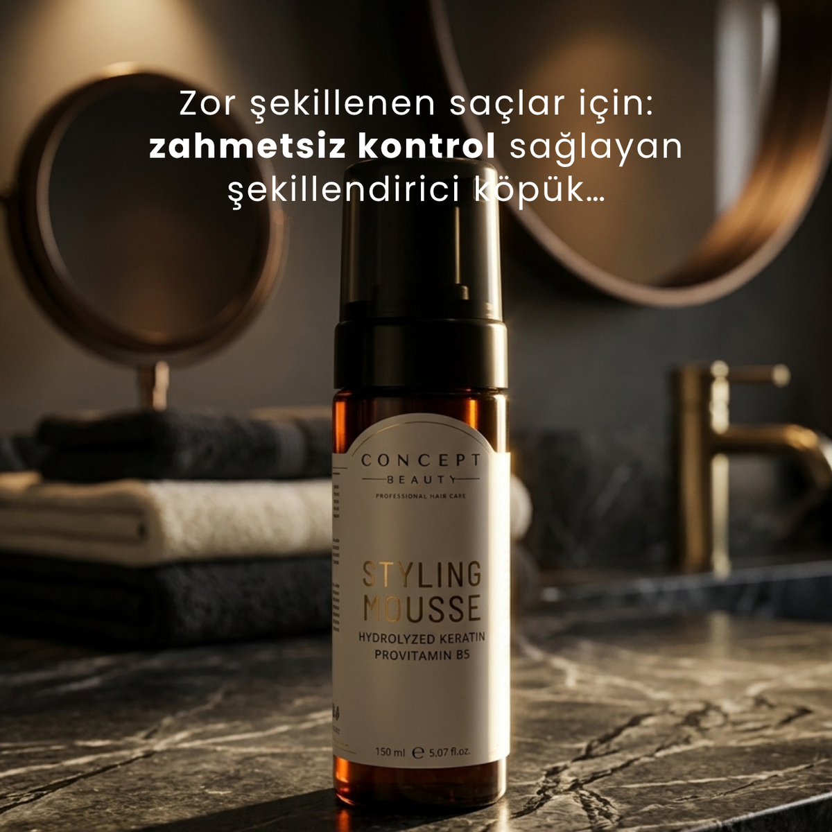 Şekillendirici Saç Köpüğü