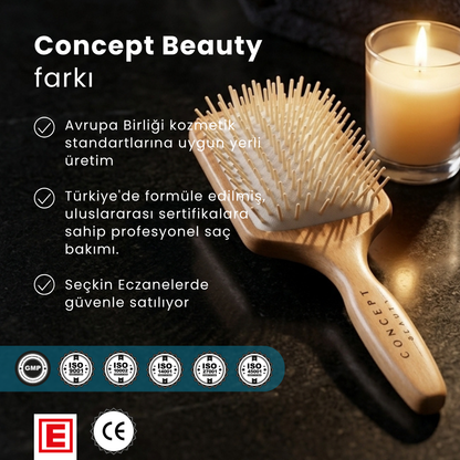 Dermoroller Etkili Saç Fırçası