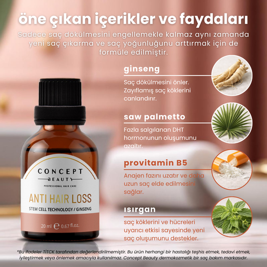 Dökülme Önleyici Bakım Shot'ı