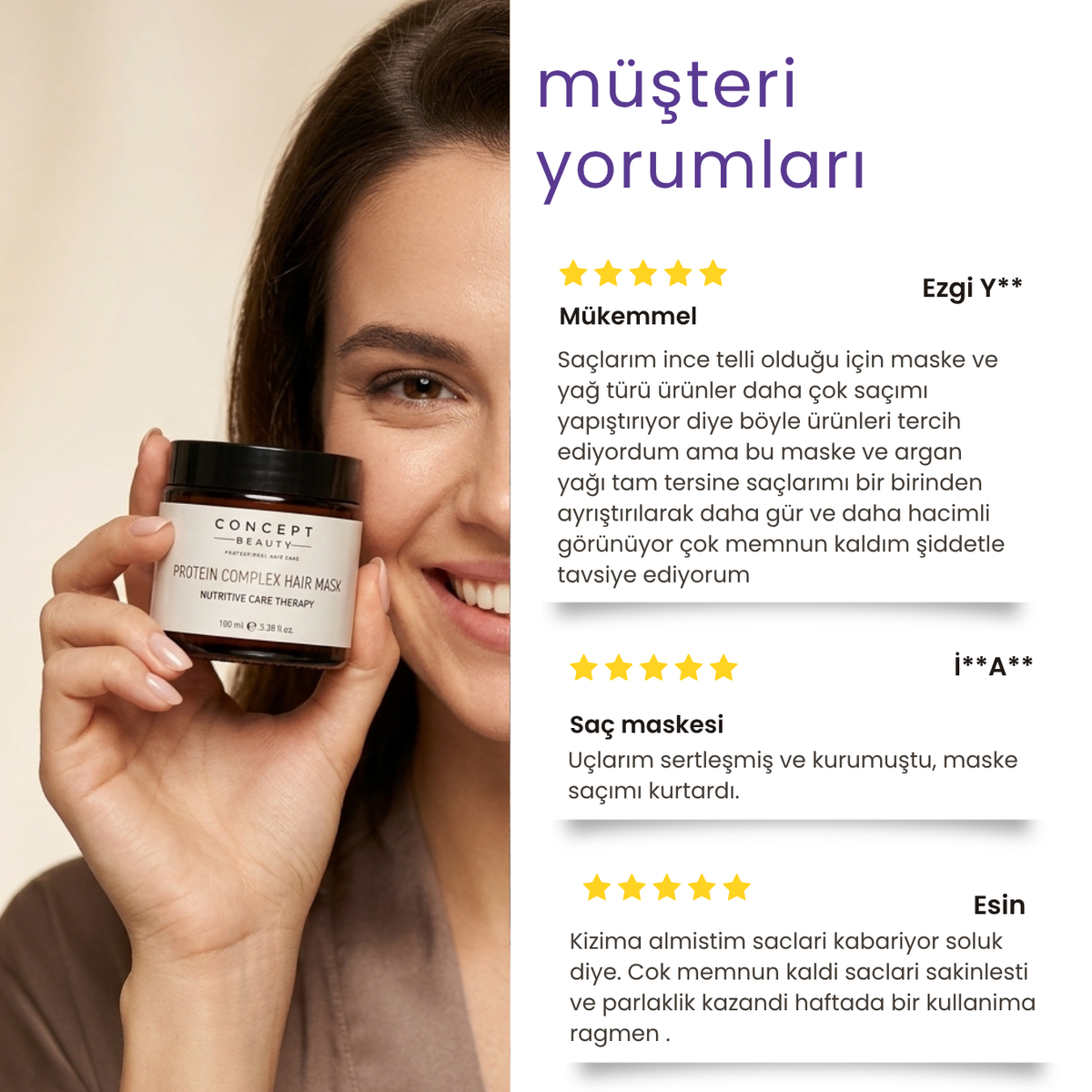 Protein Kompleks Saç Maskesi