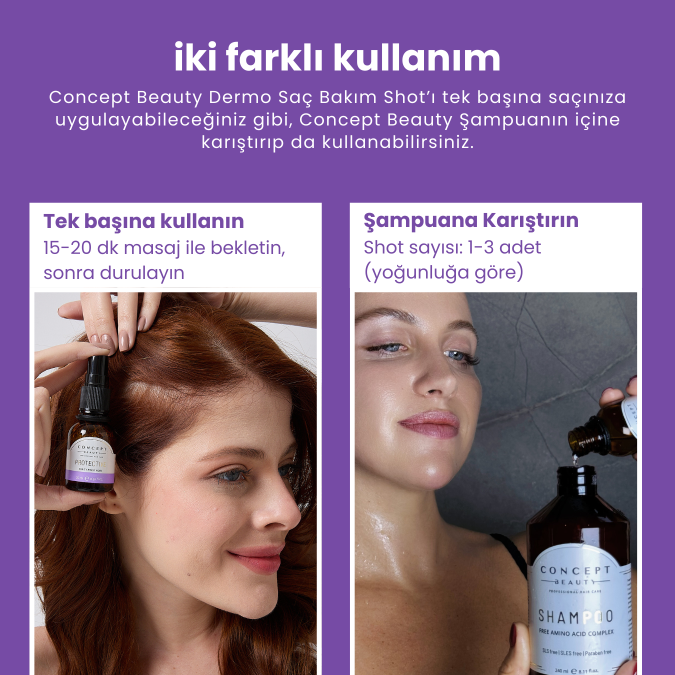 Renk Koruyucu Saç Bakım Shot'ı