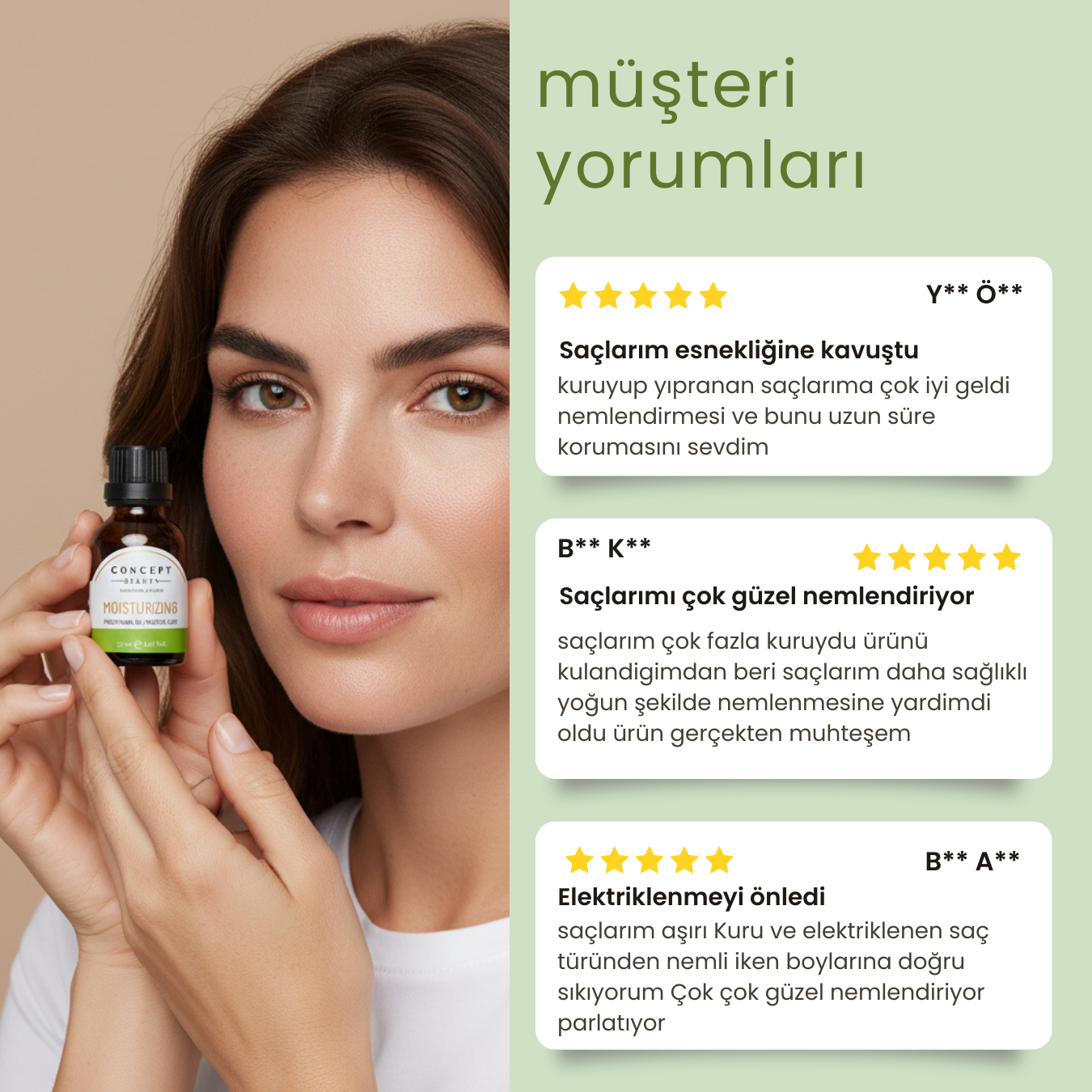 Nemlendirici Saç Bakım Shot'ı