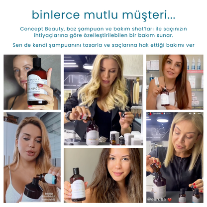 Keratinli Saç Bakım Shot'ı