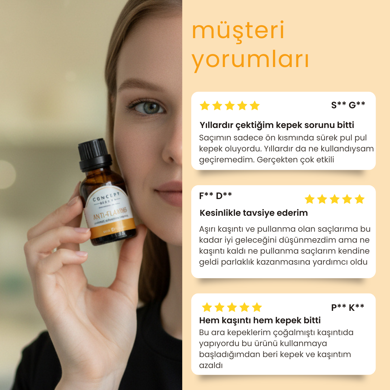Kepeklenme Önleyici Dermo Shot Bakım