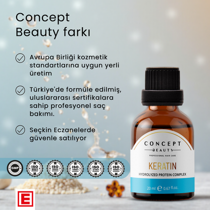 Keratinli Saç Bakım Shot'ı